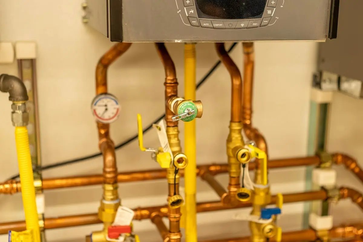 Licensed technician providing Slab Leak Repair for a homeowner in Kingsford